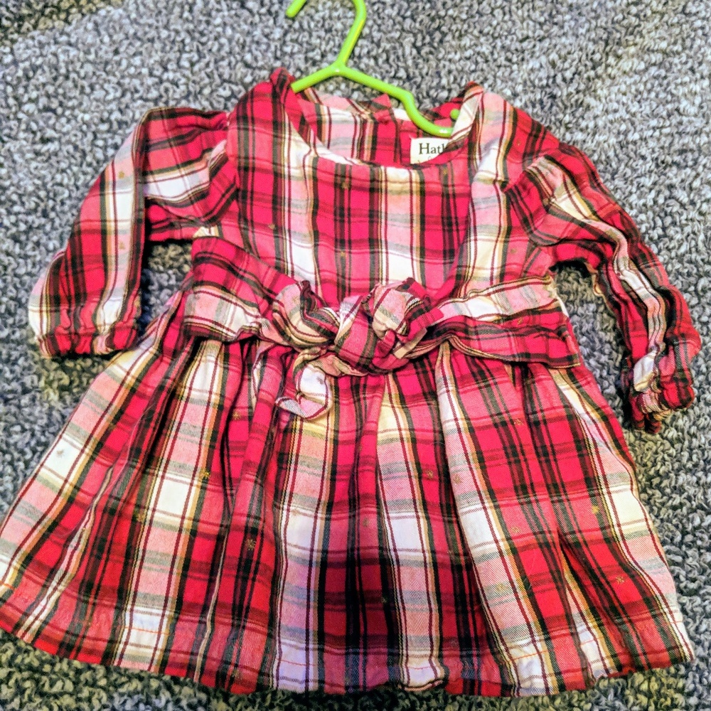 Baby Girl Hatley Cotton Holiday Dress 3-6mos